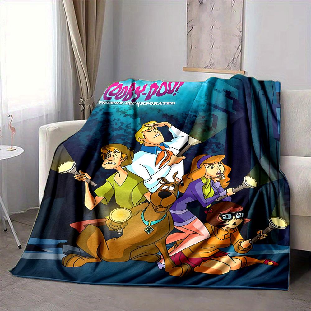 1pc Scooby-Doo Flannel Throw Blanket - Lightweight Soft Warm All-Season Blanket for Sofa, Bed, Travel, Camping L1029086 80x120cm
1pc Scooby-Doo Flannel Throw Blanket - Lightweight Soft Warm All-Season Blanket for Sofa, Bed, Travel, Camping L1029086 80x120cm