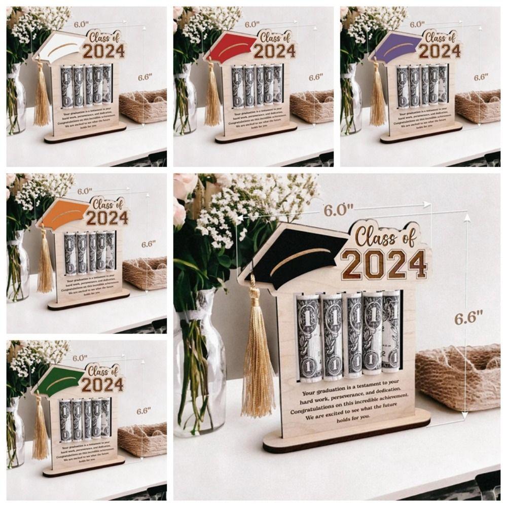 Graduation Hat Graduation Gift Money Holder 5 Holes Graduation Money Stand Party Supplies синій
Graduation Hat Graduation Gift Money Holder 5 Holes Graduation Money Stand Party Supplies синій