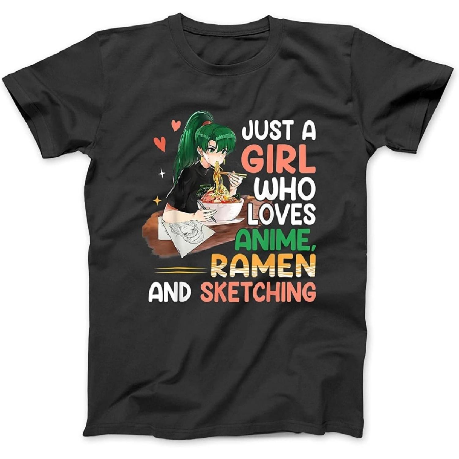 Just A Girl Who Loves Anime Ramen and Sketching Japan Anime T-Shirt TRU Sweatshirt Hoodie Tanktop Womens Mens Black XXXXXL чорний
Just A Girl Who Loves Anime Ramen and Sketching Japan Anime T-Shirt TRU Sweatshirt Hoodie Tanktop Womens Mens Black XXXXXL чорний