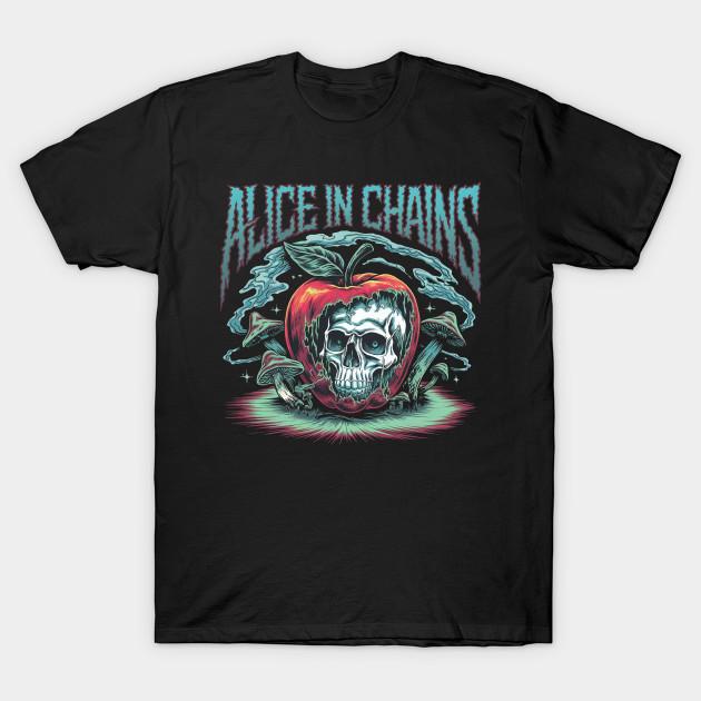 Men Black Print T-shirt Alice In Chains - Apple And Skul No-Cut Transfer Paper Print Cotton Tshirt 4XL чорний
Men Black Print T-shirt Alice In Chains - Apple And Skul No-Cut Transfer Paper Print Cotton Tshirt 4XL чорний