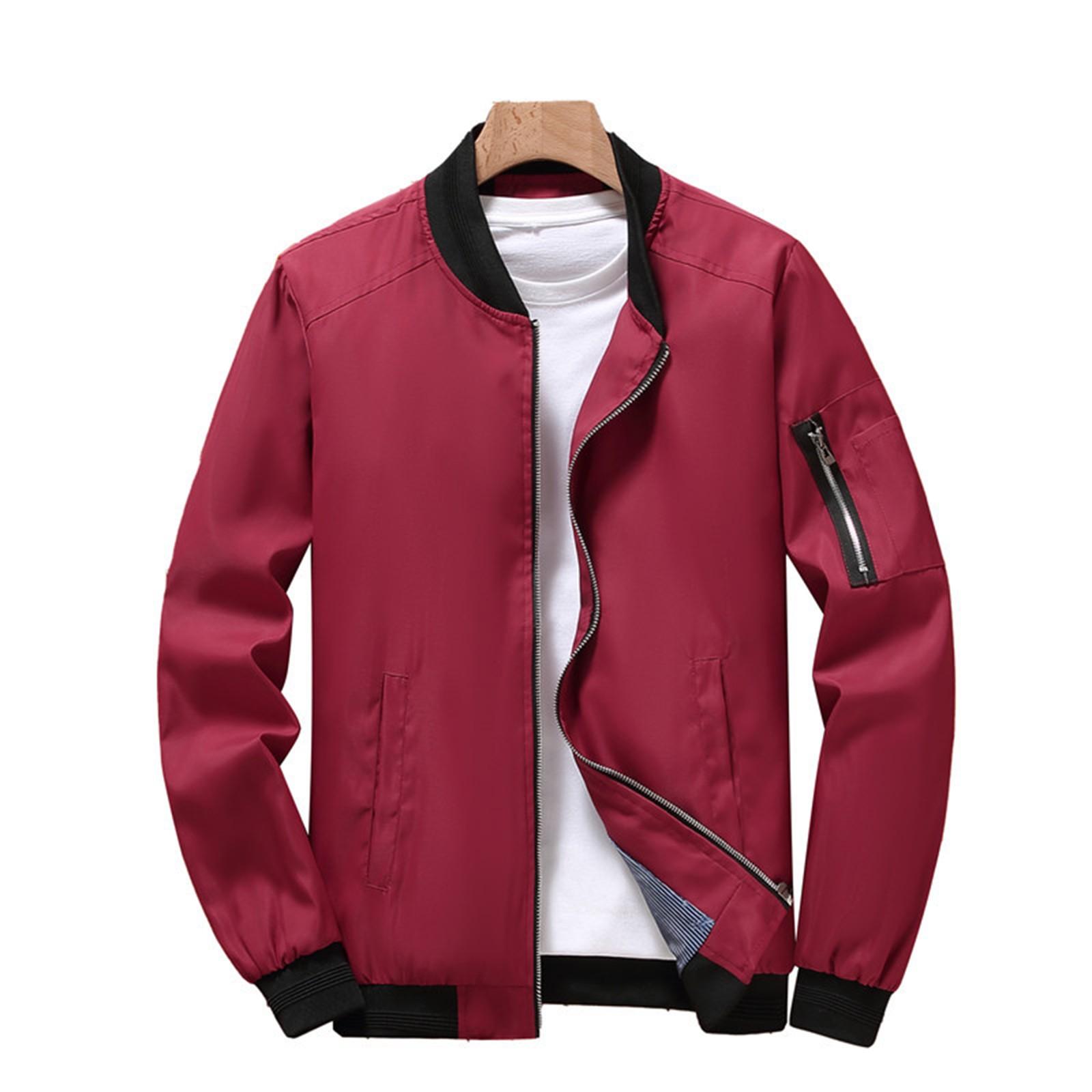 Spring And Youth Men s Stand Collar Zipper Casual Jacket Men s Coat XXXL красный
Spring And Youth Men s Stand Collar Zipper Casual Jacket Men s Coat XXXL красный
