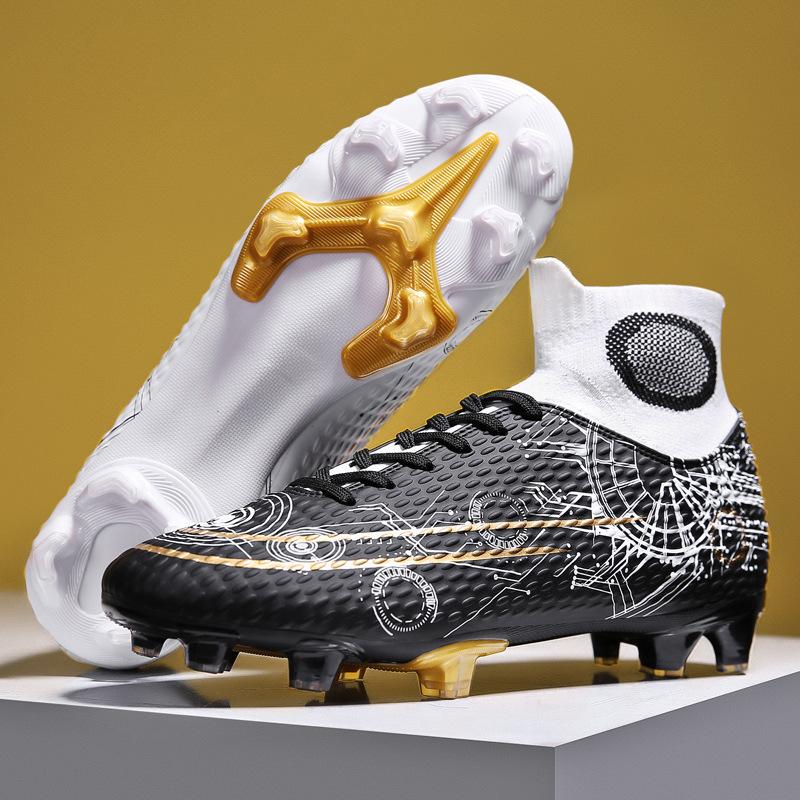 Football shoes Men s broken nails High top adult student Long nails Youth artificial grass training shoes 47
Football shoes Men s broken nails High top adult student Long nails Youth artificial grass training shoes 47
