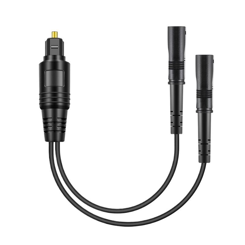 1Pc Digital Fiber Optic Audio Splitter 1x2 Digital Audio Splitter Toslink 1 Male Input 2 Female Output For Home Theatre
1Pc Digital Fiber Optic Audio Splitter 1x2 Digital Audio Splitter Toslink 1 Male Input 2 Female Output For Home Theatre