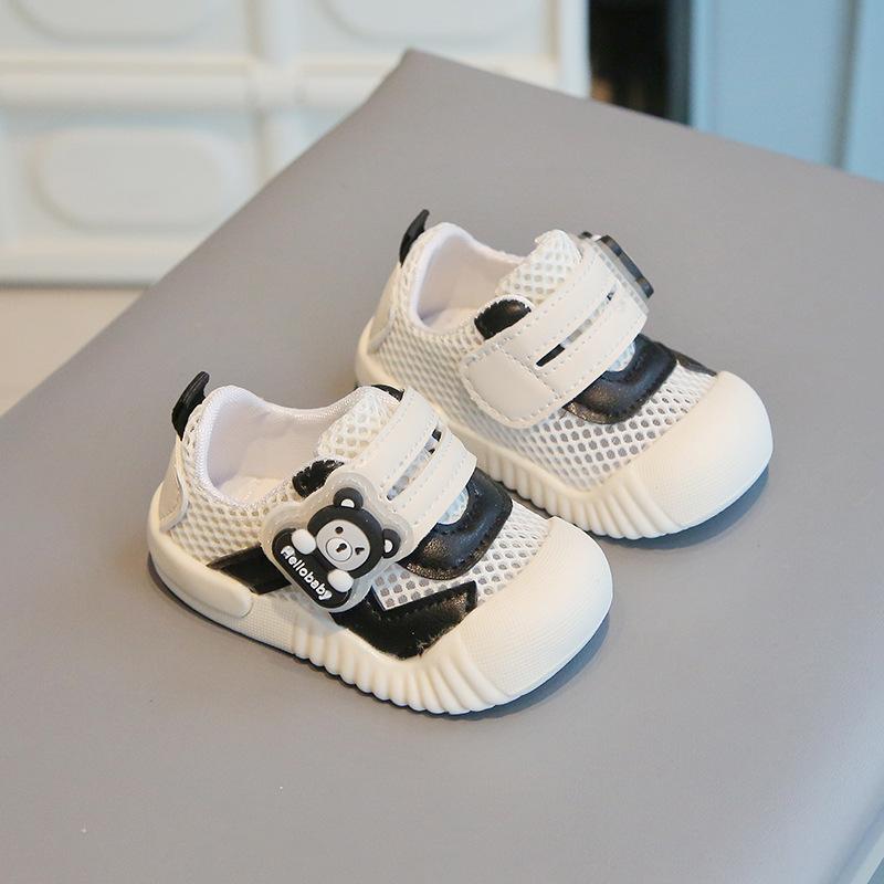 Детская обувь для малышей 2025 весна и лето дышащая сетчатая обувь мужская и женская детская обувь мультяшная милая мягкая подошва одинарная обувь детская обувь Size 16-20, please take 5 pairs