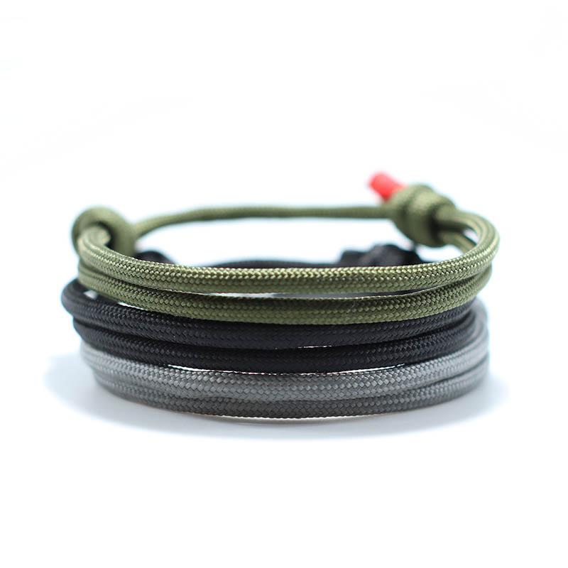 Noter Fashion 3Pcs Men Paracord Bracelet Set Premium Selected Fabric Handmade Braided Adjustable Sports Sweat Wristband Braslet Adjustable
Noter Fashion 3Pcs Men Paracord Bracelet Set Premium Selected Fabric Handmade Braided Adjustable Sports Sweat Wristband Braslet Adjustable