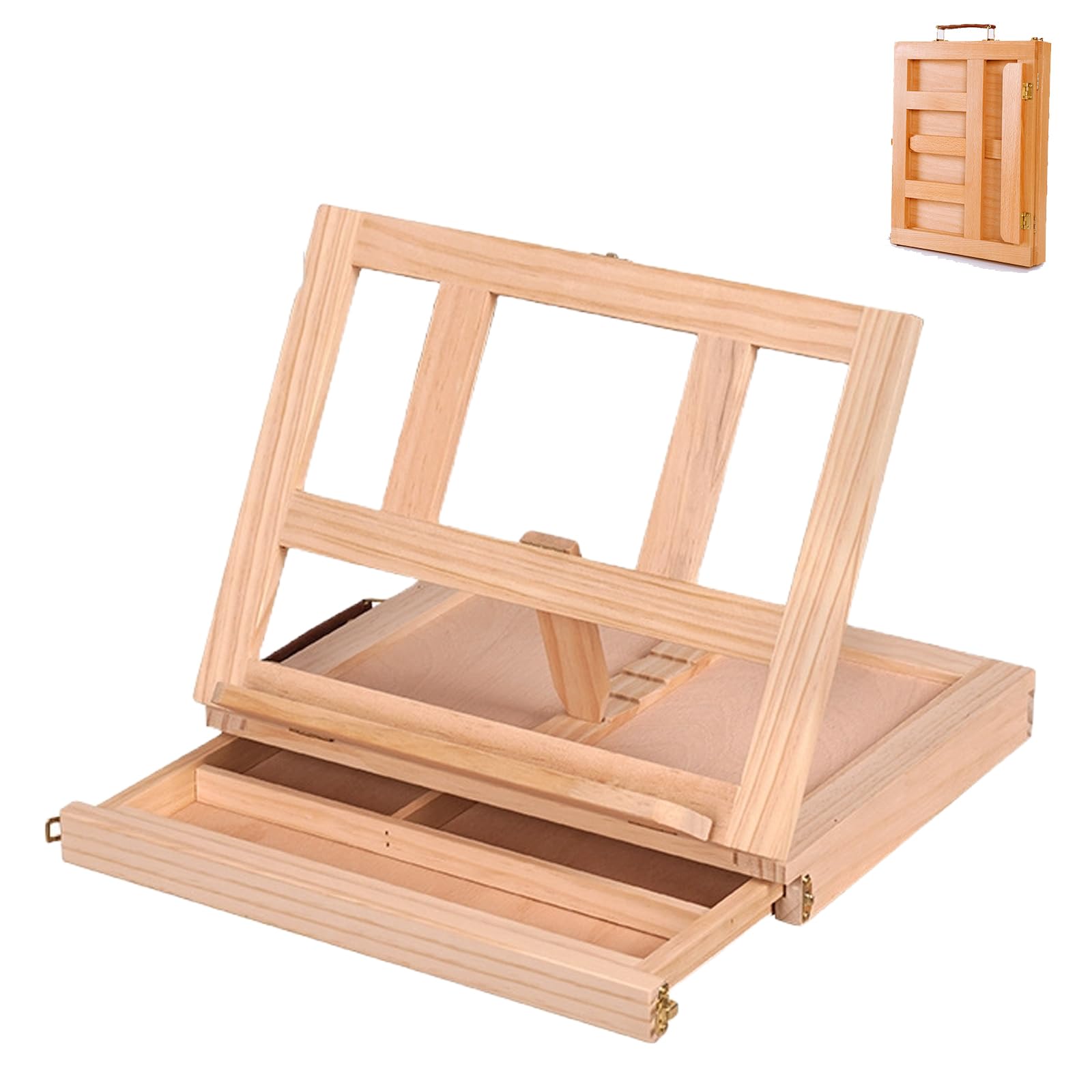 Переносной мольберт-столик Percy s, 33 x 25 см, Регулируемый угол, Складной, Деревянный, с выдвижным ящиком, Ручкой, Портативный, Буковое дерево, для художественных принадлежностей, Книги
Переносной мольберт-столик Percy s, 33 x 25 см, Регулируемый угол, Складной, Деревянный, с выдвижным ящиком, Ручкой, Портативный, Буковое дерево, для художественных принадлежностей, Книги