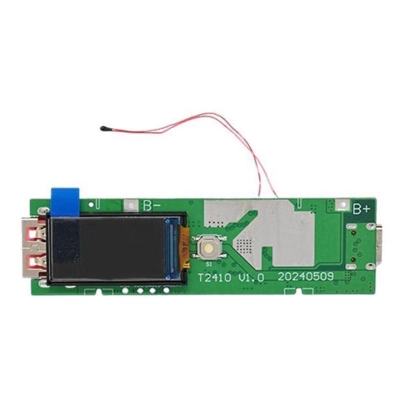 Quick Charge 22.5W Module With Digital Display Double Interfaces Overload Protections 21700 Battery Chargers Module
Quick Charge 22.5W Module With Digital Display Double Interfaces Overload Protections 21700 Battery Chargers Module