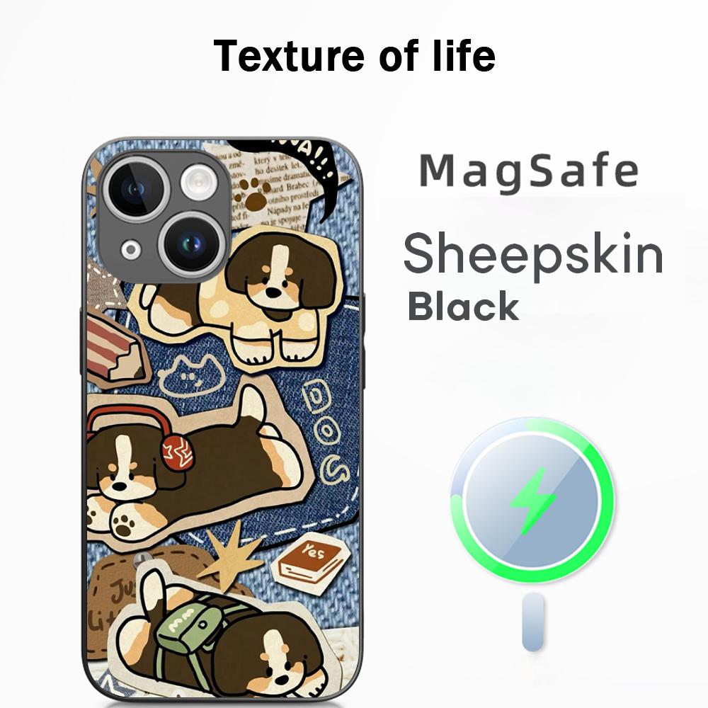 Cute Animal dog pattern lovely design Phone Case For iPhone 17 16 15 14 13 12 Plus Pro Max High-end Luxury Magsafe Sheepskin iPhone 13 Pro Max
Cute Animal dog pattern lovely design Phone Case For iPhone 17 16 15 14 13 12 Plus Pro Max High-end Luxury Magsafe Sheepskin iPhone 13 Pro Max