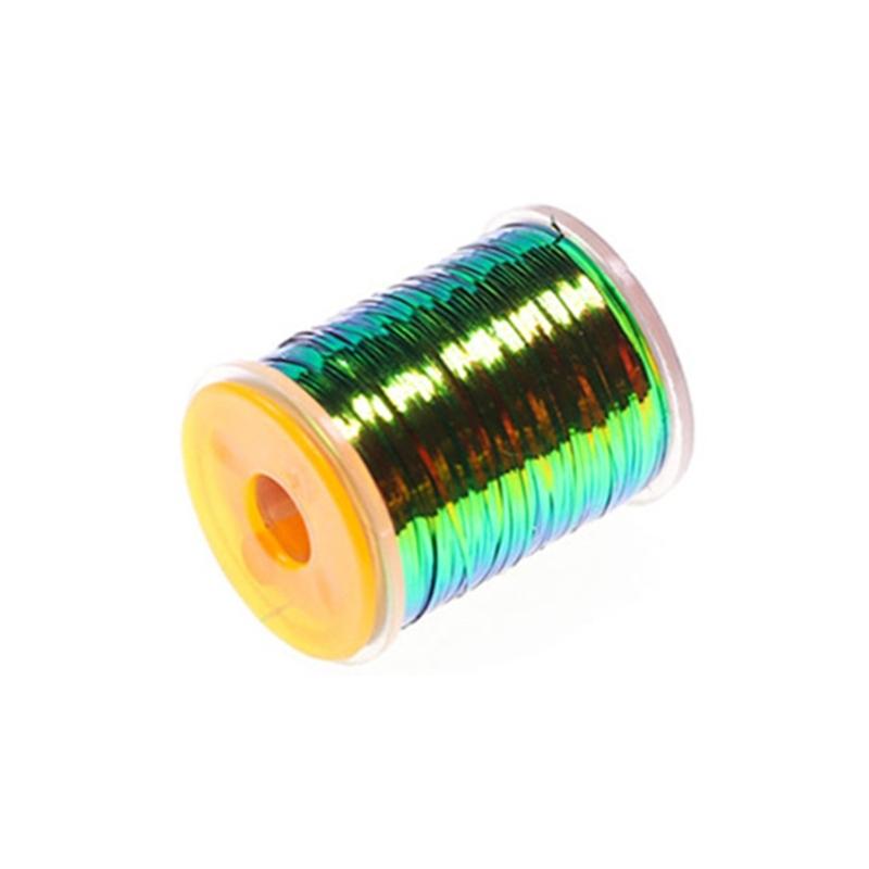 Fly Tying Flat Peacocks Tinsel Spool Flat Metallic Fly Tying Tinsel Saltwater Flash Fly Tying Materials Easy to Use 2mm
Fly Tying Flat Peacocks Tinsel Spool Flat Metallic Fly Tying Tinsel Saltwater Flash Fly Tying Materials Easy to Use 2mm