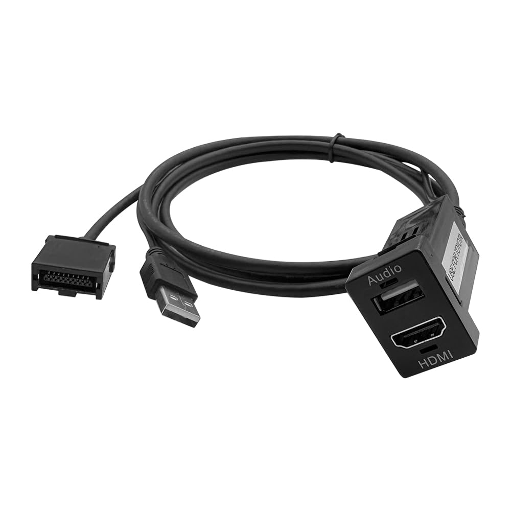 ЛОННИК Альпийский (АЛЬПИЙСКИЙ) Встроенный блок подключения USB/HDMI для автомобилей Toyota, совместимый с портом входа USB серии NX и портом входа HDMI Аудиореле
ЛОННИК Альпийский (АЛЬПИЙСКИЙ) Встроенный блок подключения USB/HDMI для автомобилей Toyota, совместимый с портом входа USB серии NX и портом входа HDMI Аудиореле