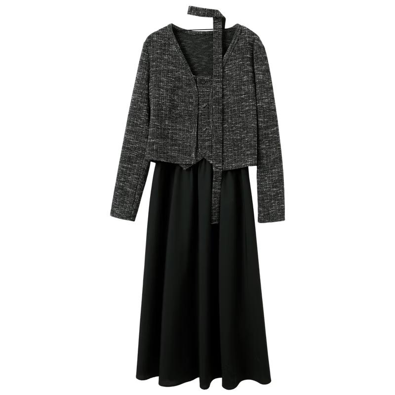 Sancai 2026 Spring Women s A-line Dress & Cardigan Set L
Sancai 2026 Spring Women s A-line Dress & Cardigan Set L