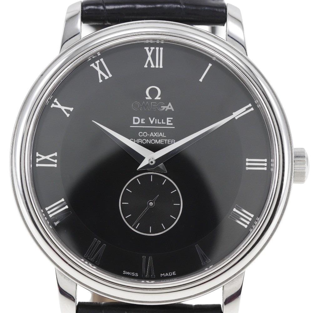 OMEGA De Ville Watches 4813.50 Prestige cal.2202 blackDial Stainless Steel/leather Mechanical Automatic Small seconds Women Used
OMEGA De Ville Watches 4813.50 Prestige cal.2202 blackDial Stainless Steel/leather Mechanical Automatic Small seconds Women Used
