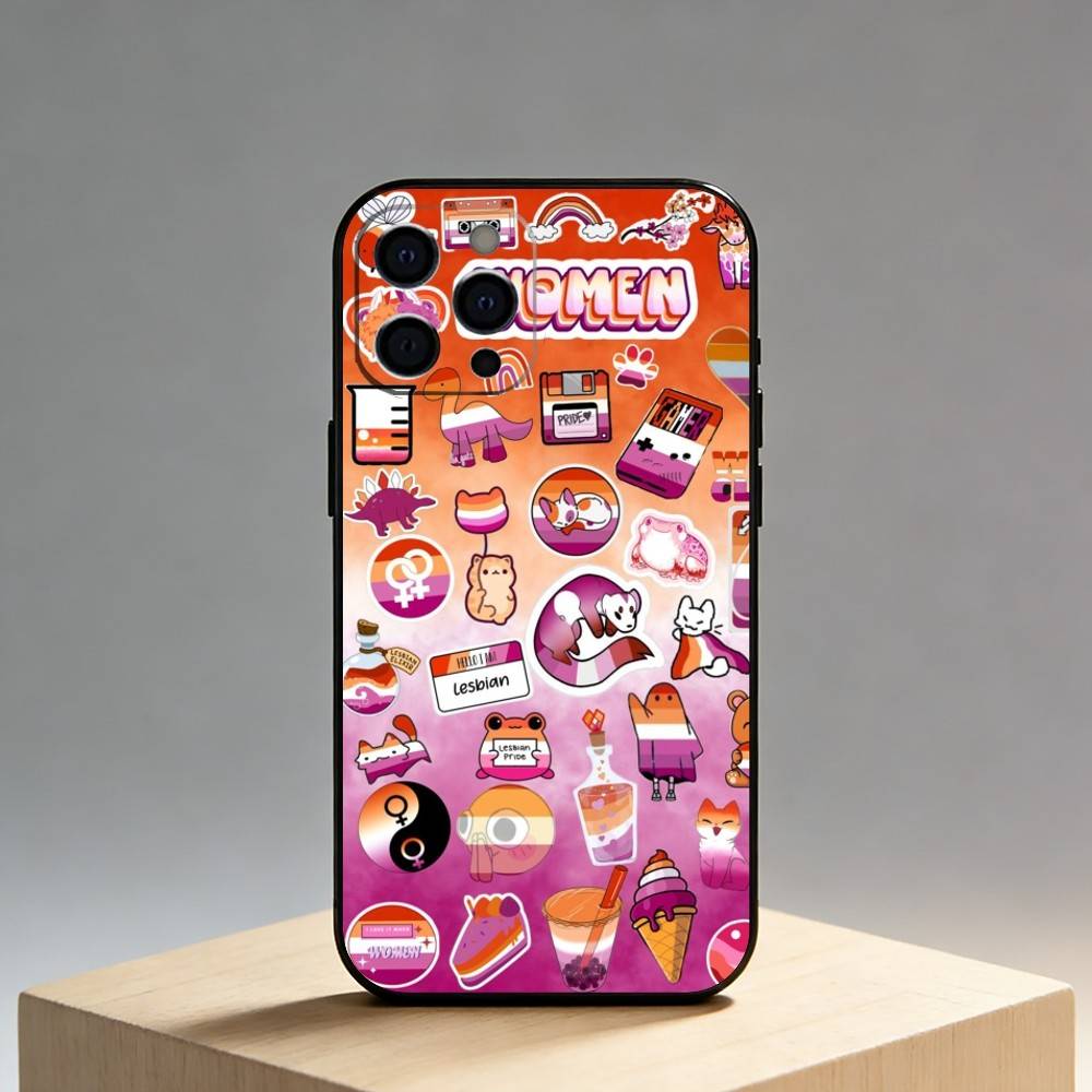 Lesbian Freedom Phone Case For iPhone17,16,15,14,13,12 Plus,Max Soft Silicone Black Cover iPhone16promax
Lesbian Freedom Phone Case For iPhone17,16,15,14,13,12 Plus,Max Soft Silicone Black Cover iPhone16promax