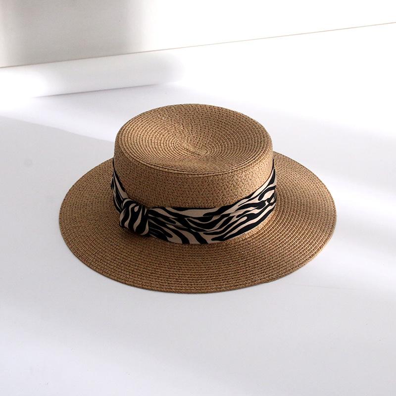 Hat Versatile Style Straw Woven Zebra Pattern Womens Retro Sunshade Hats Boater хакі
Hat Versatile Style Straw Woven Zebra Pattern Womens Retro Sunshade Hats Boater хакі