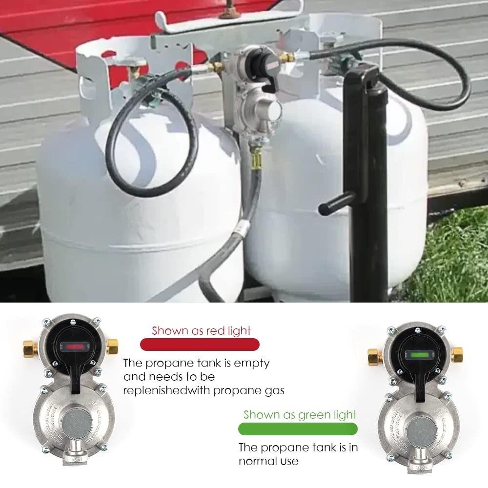 Instrument Double Ended LP Propane Regulator Kit Safe Stainless Steel Hose Kit Vehicle Parts Style-A
Instrument Double Ended LP Propane Regulator Kit Safe Stainless Steel Hose Kit Vehicle Parts Style-A