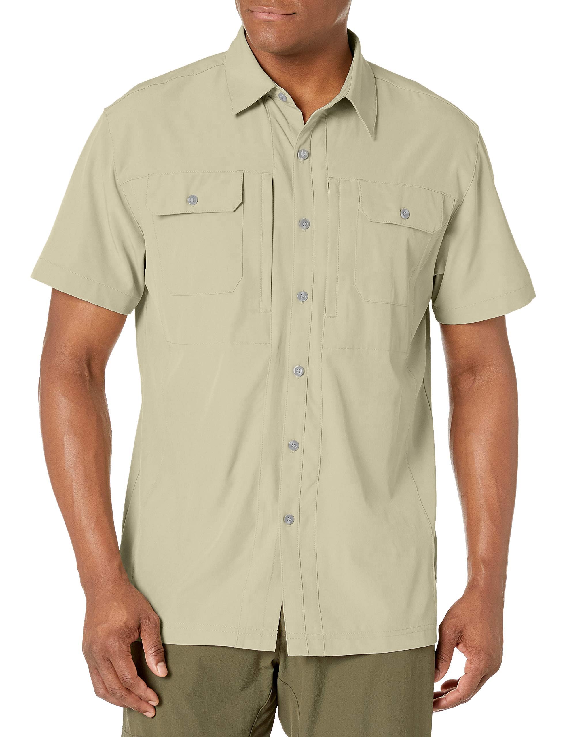Little Donkey Andy Men s Upgraded Lightweight Short Sleeve Trekking Shirt, Quick-Drying, UPF 50 Khaki, Size 2XL
Little Donkey Andy Men s Upgraded Lightweight Short Sleeve Trekking Shirt, Quick-Drying, UPF 50 Khaki, Size 2XL