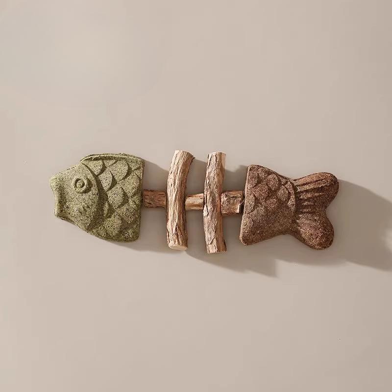 Cat Toy Fish Bone Wood Sky Knotweed Cat Mint Teething Stick Simulated Fish Teething Durable To Bite
Cat Toy Fish Bone Wood Sky Knotweed Cat Mint Teething Stick Simulated Fish Teething Durable To Bite