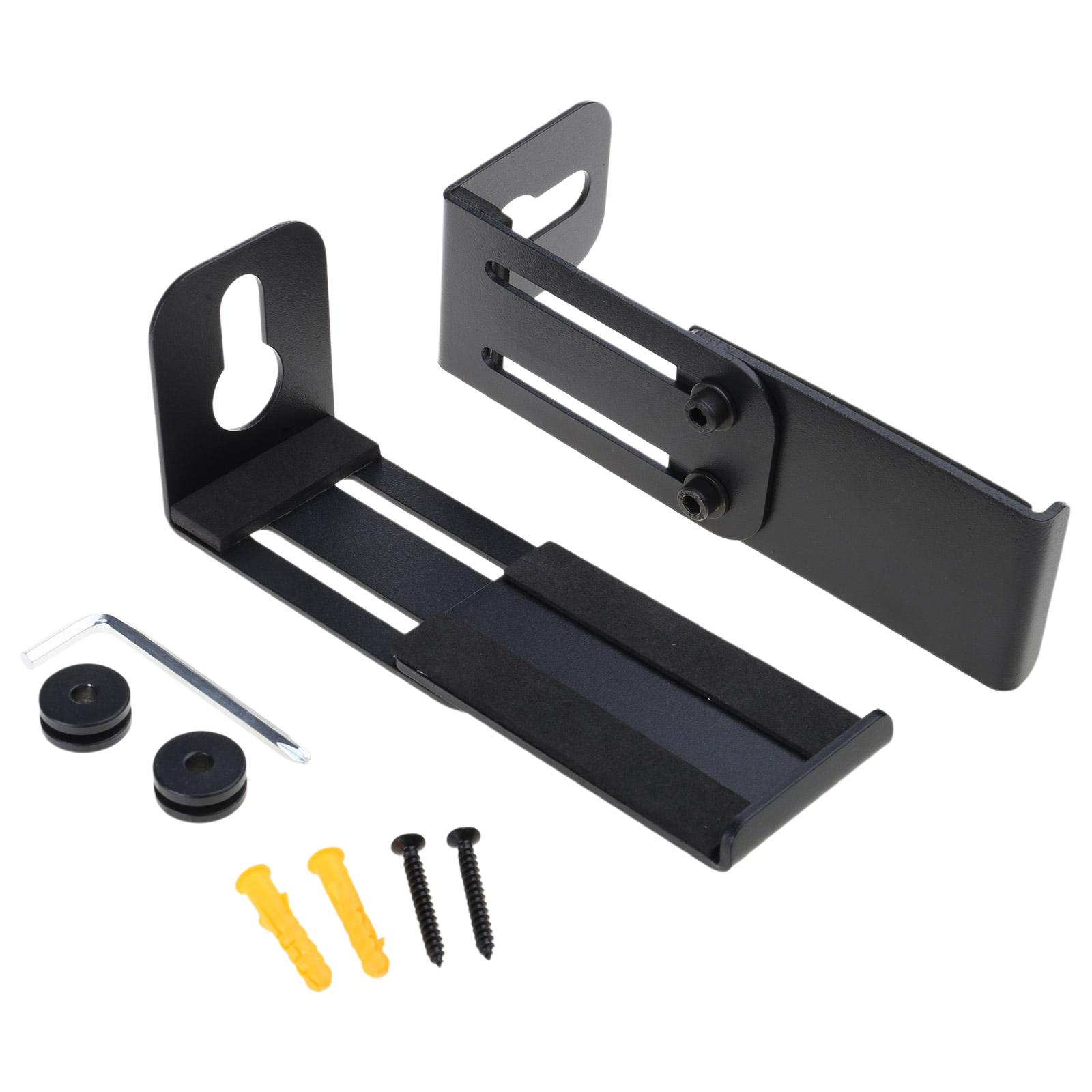 Durability Speaker Wall Brackets, Floating Rack Soundbar Holder Solid Metal Construction Home Theater Accessories 1
Durability Speaker Wall Brackets, Floating Rack Soundbar Holder Solid Metal Construction Home Theater Accessories 1