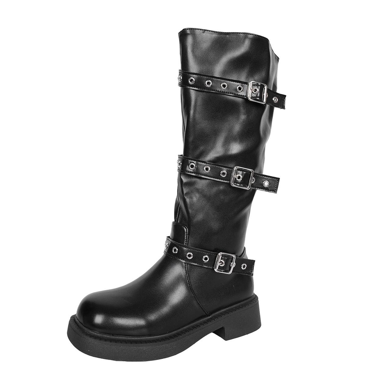 Fashion Women s Autumn Boots Pu Leather Belt Buckle Knee High Boots Black Brown Western Cowboy Casual Shoes Medium Heel Bottes Femmes 36 чёрный
Fashion Women s Autumn Boots Pu Leather Belt Buckle Knee High Boots Black Brown Western Cowboy Casual Shoes Medium Heel Bottes Femmes 36 чёрный