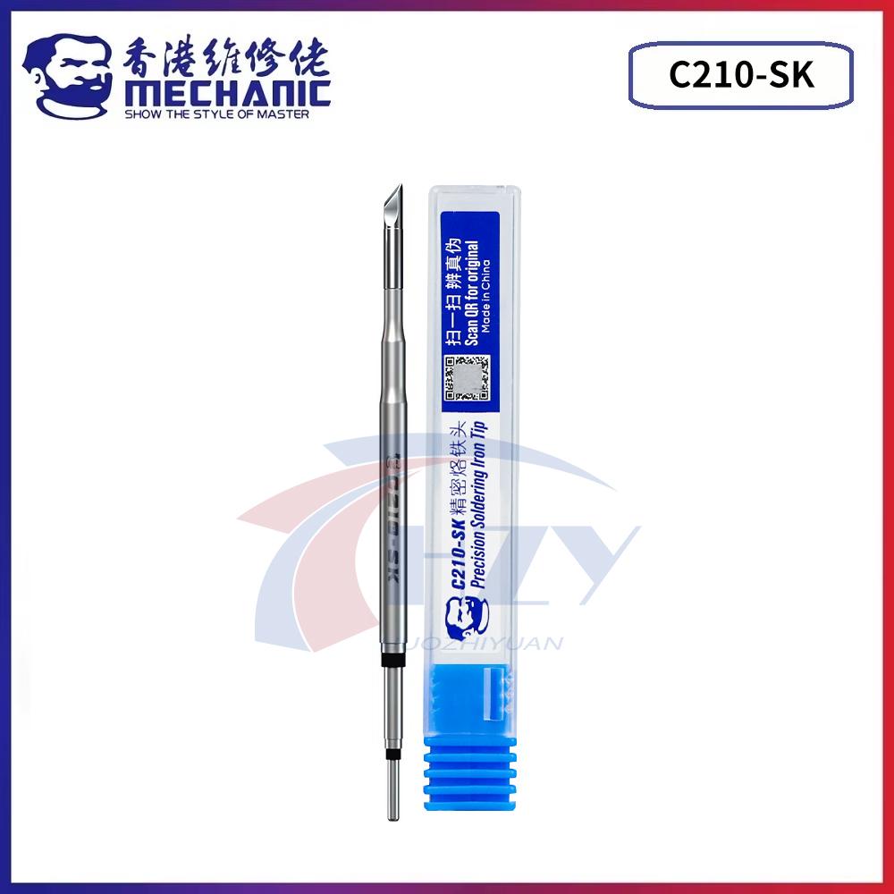 MECHANIC C210 Sereis Soldering Iron Tips C210-TS/TI/SK Replace Tip Universal Compatible T210 Soldering Station Welding Tools
MECHANIC C210 Sereis Soldering Iron Tips C210-TS/TI/SK Replace Tip Universal Compatible T210 Soldering Station Welding Tools