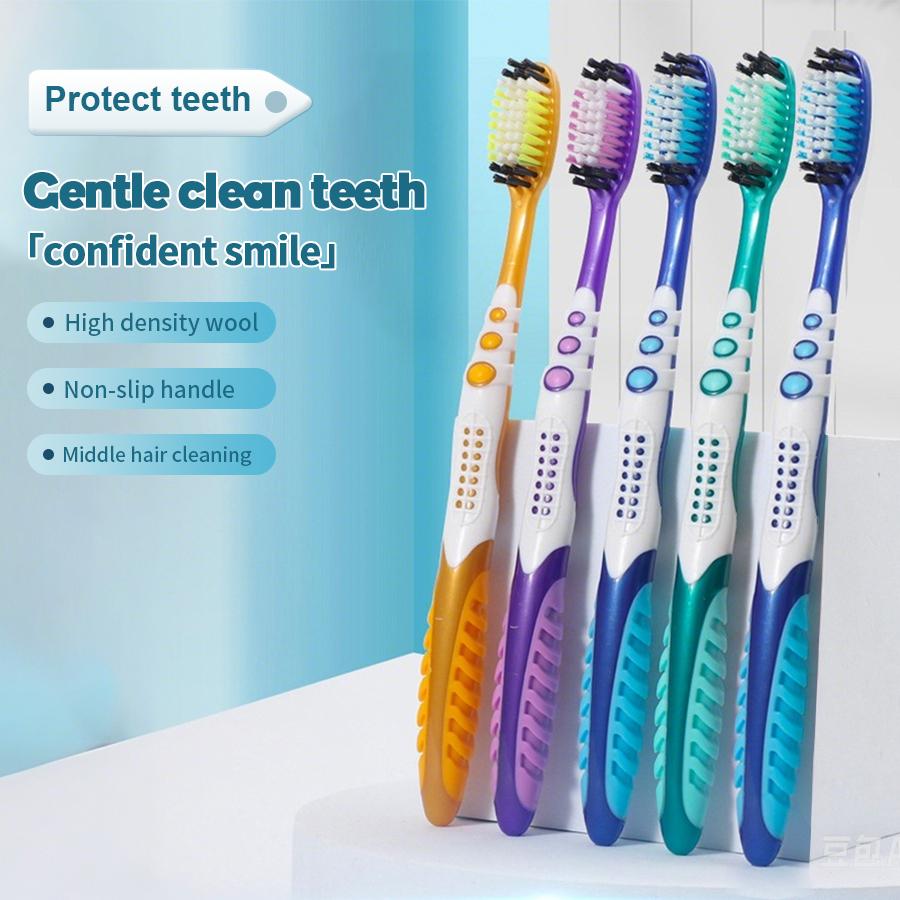 1/4 manual hard hair toothbrush for efficient oral cleaning, individually packaged for adults
1/4 manual hard hair toothbrush for efficient oral cleaning, individually packaged for adults