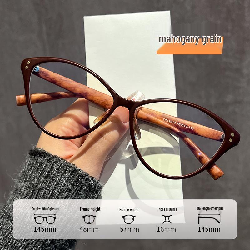 Retro Cat Eye TR90 Blue Light Glasses - Slimming Design, Bright Black, Women s Myopia Frame #11517
Retro Cat Eye TR90 Blue Light Glasses - Slimming Design, Bright Black, Women s Myopia Frame #11517