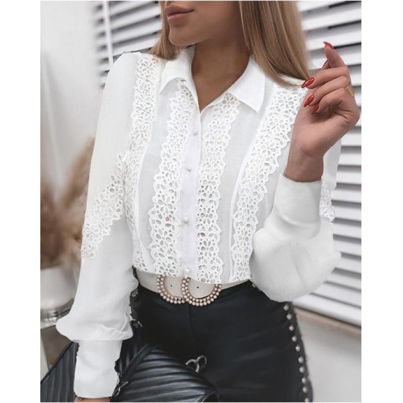 Women Clothing Spring and Fall Fashion Long Sleeve V-Neck Blouse XL білий
Women Clothing Spring and Fall Fashion Long Sleeve V-Neck Blouse XL білий