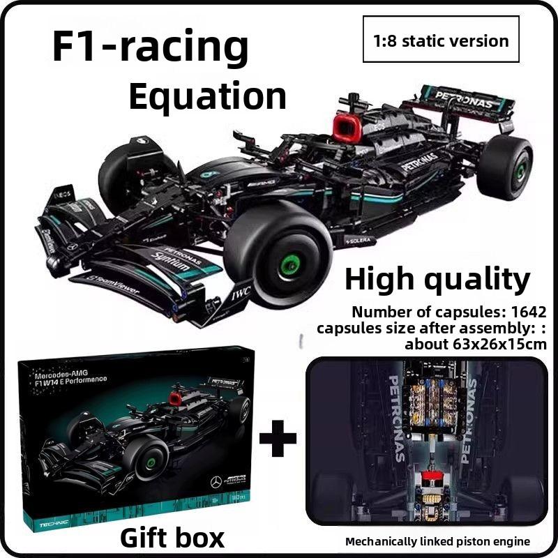 Совместимый с Mercedes-Benz Формула 1 Гоночный Автомобиль Строительный Блок Спорткар Механическая Группа Сборная Игрушка Мальчик
Совместимый с Mercedes-Benz Формула 1 Гоночный Автомобиль Строительный Блок Спорткар Механическая Группа Сборная Игрушка Мальчик