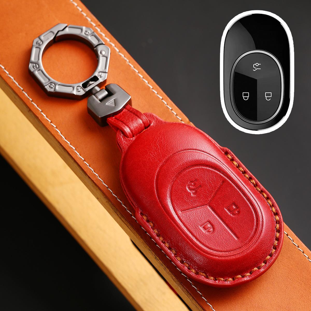 Car Key Protective Cover Is Suitable For Nio Et7Et5 Key Bag Handmade Leather Modification красный
Car Key Protective Cover Is Suitable For Nio Et7Et5 Key Bag Handmade Leather Modification красный