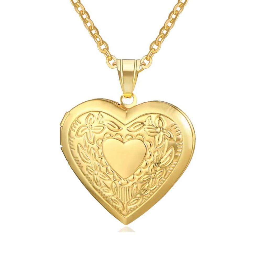 1pc Gold Floral Heart Photo Frame Necklace, Gentle Forest Style, Suitable for Girlfriend, Anniversary Gift, Daily Commute Access золотой
1pc Gold Floral Heart Photo Frame Necklace, Gentle Forest Style, Suitable for Girlfriend, Anniversary Gift, Daily Commute Access золотой