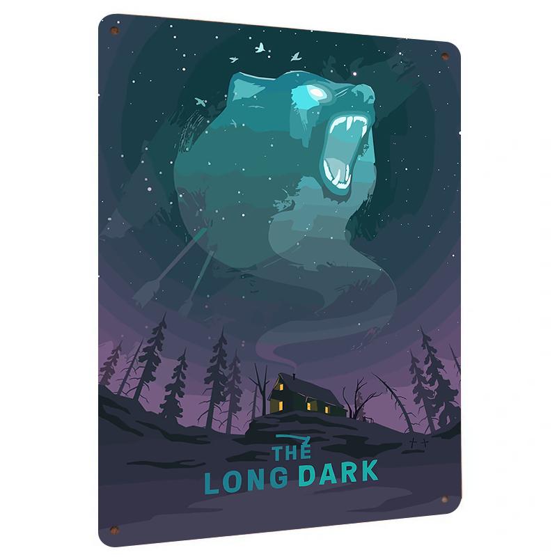 The Long Dark Game Poster Art Print Haunted Bear Ghost Illustration Metal Tin Sign Home Decor 20x30cm(7.8x11.8inch)
The Long Dark Game Poster Art Print Haunted Bear Ghost Illustration Metal Tin Sign Home Decor 20x30cm(7.8x11.8inch)