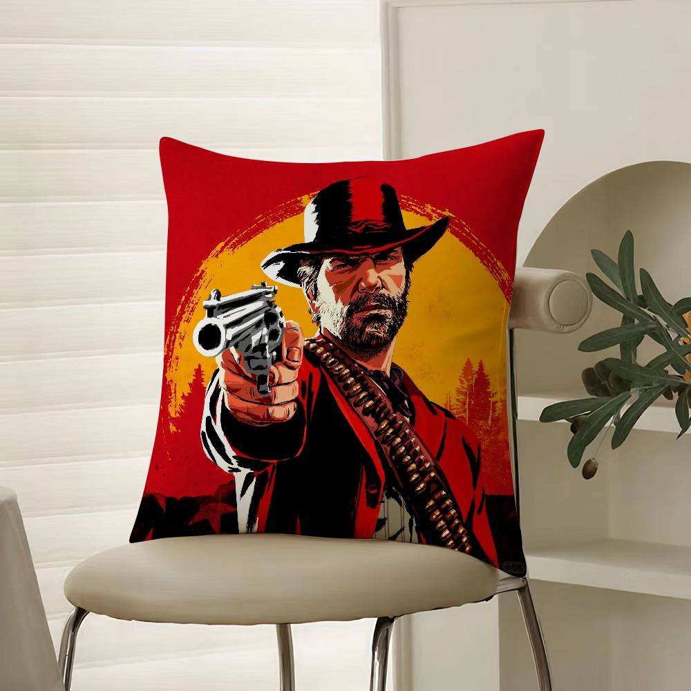 Всемирно известная игра Red Dead Redemption-Поп наволочка Комфорт Диван-кровать Шелковистая элегантная Невидимая молния Декоративная наволочка 12x12Inch
Всемирно известная игра Red Dead Redemption-Поп наволочка Комфорт Диван-кровать Шелковистая элегантная Невидимая молния Декоративная наволочка 12x12Inch