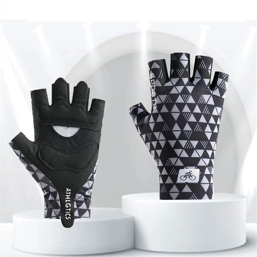Geometric Print Half Finger Cycling Gloves, Anti-Slip Breathable Gloves for Outdoor Sports L чёрный
Geometric Print Half Finger Cycling Gloves, Anti-Slip Breathable Gloves for Outdoor Sports L чёрный
