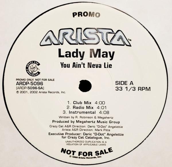 12inch Record LADY MAY - You Ain t Neva Lie / The Dick & The ARDP5096PROMO Arista, Crazy C 2001 US Rap & Hip-Hop/R&B Used
12inch Record LADY MAY - You Ain t Neva Lie / The Dick & The ARDP5096PROMO Arista, Crazy C 2001 US Rap & Hip-Hop/R&B Used