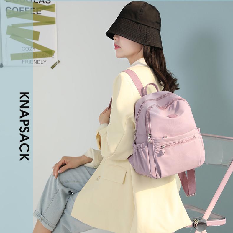 New Women s Backpack with Fresh Oxford Cloth and Large Capacity, Simple, Fashionable, Casual and Lightweight Travel Backpack 27x12x32cm чорний
New Women s Backpack with Fresh Oxford Cloth and Large Capacity, Simple, Fashionable, Casual and Lightweight Travel Backpack 27x12x32cm чорний