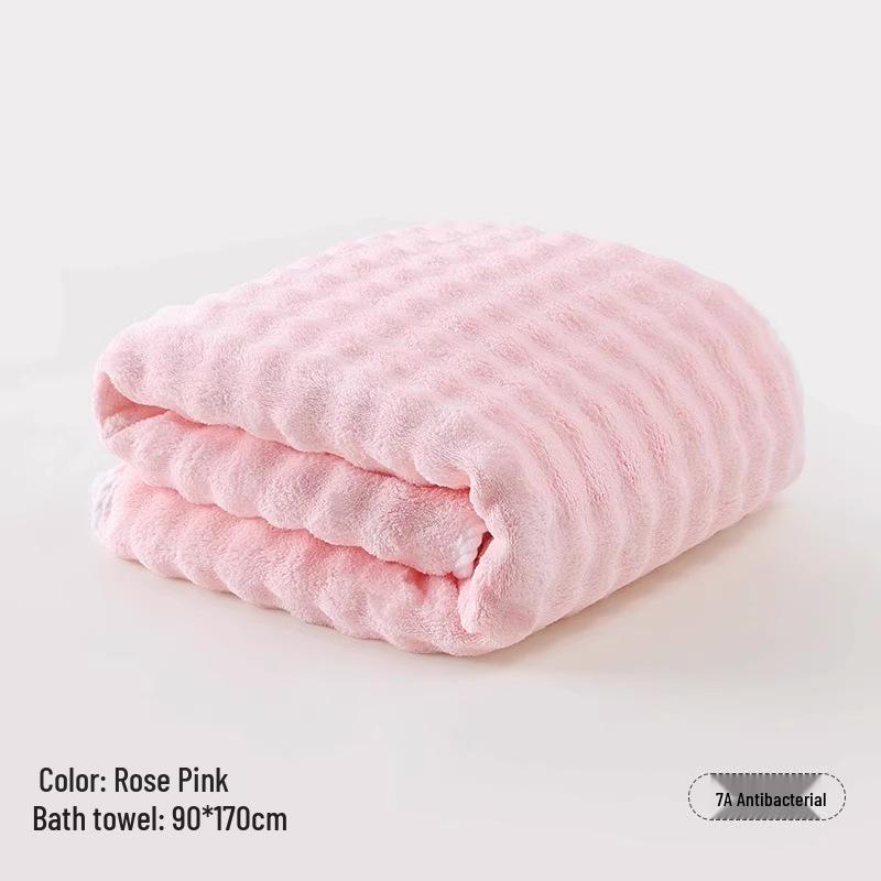Quick-Drying Water-Absorbent Coral Fleece Bath Towel - Thickened, Large, and Ultra-Soft 35x75cm
Quick-Drying Water-Absorbent Coral Fleece Bath Towel - Thickened, Large, and Ultra-Soft 35x75cm