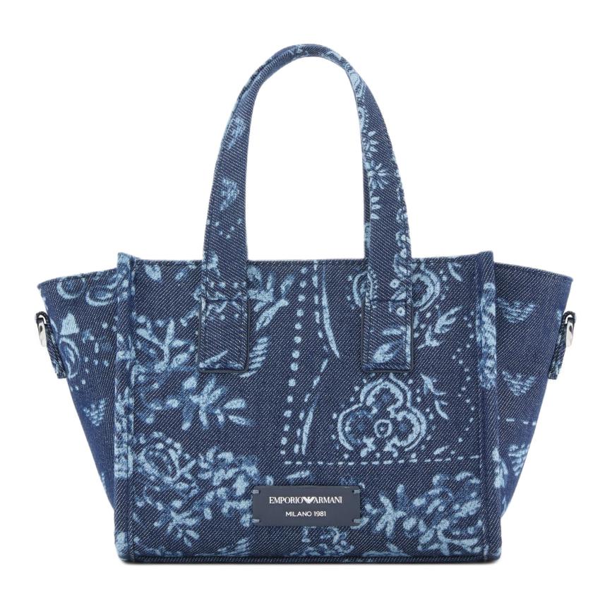 Emporio Armani Unique Scarf Pattern Canvas Shoulder Tote Bag Women Bags Blue EW000371AF25-821 Basic Set (Bag+Dust Bag)
Emporio Armani Unique Scarf Pattern Canvas Shoulder Tote Bag Women Bags Blue EW000371AF25-821 Basic Set (Bag+Dust Bag)