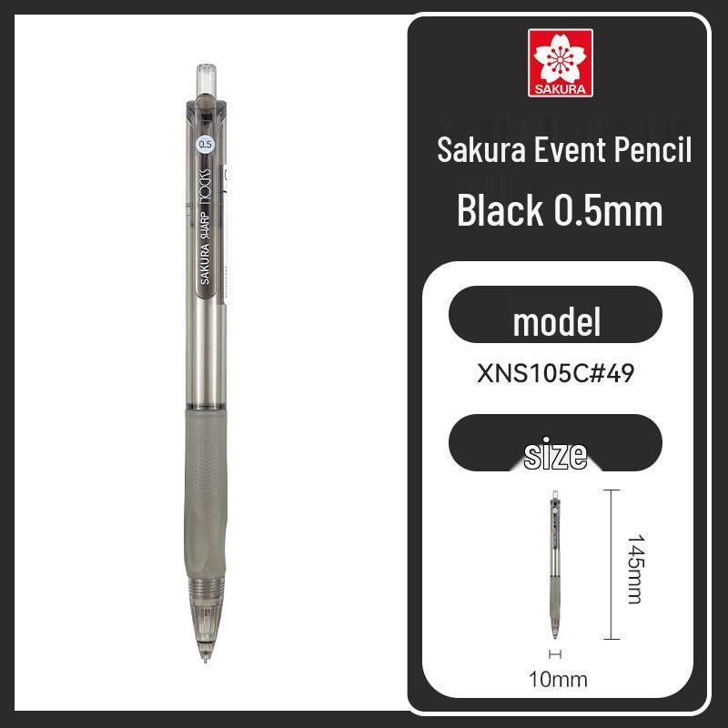 SAKURA Cherry Blossom Triangular Mechanical Pencil 0.5 HB
SAKURA Cherry Blossom Triangular Mechanical Pencil 0.5 HB