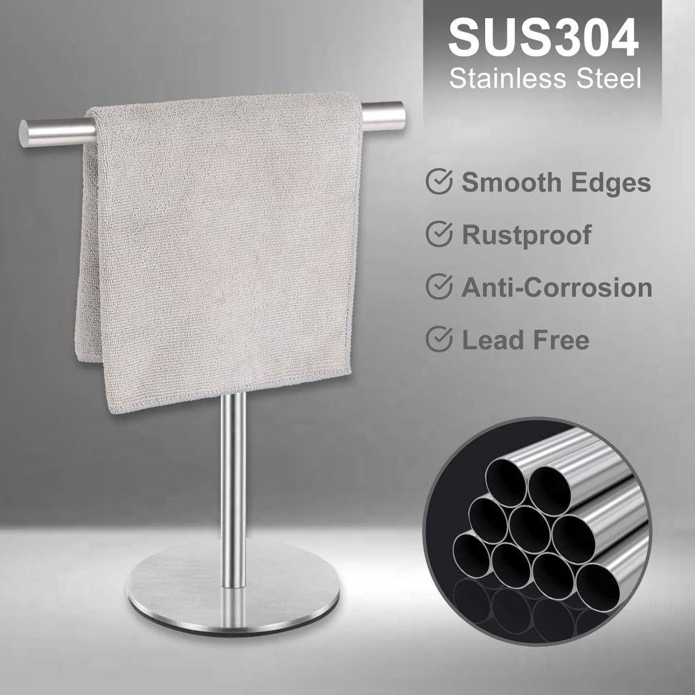 T-Shape Bath Towel Stand Stainless Steel Towel Bar Rack Bathroom Towel Hanger Shower Black-Square Tube
T-Shape Bath Towel Stand Stainless Steel Towel Bar Rack Bathroom Towel Hanger Shower Black-Square Tube