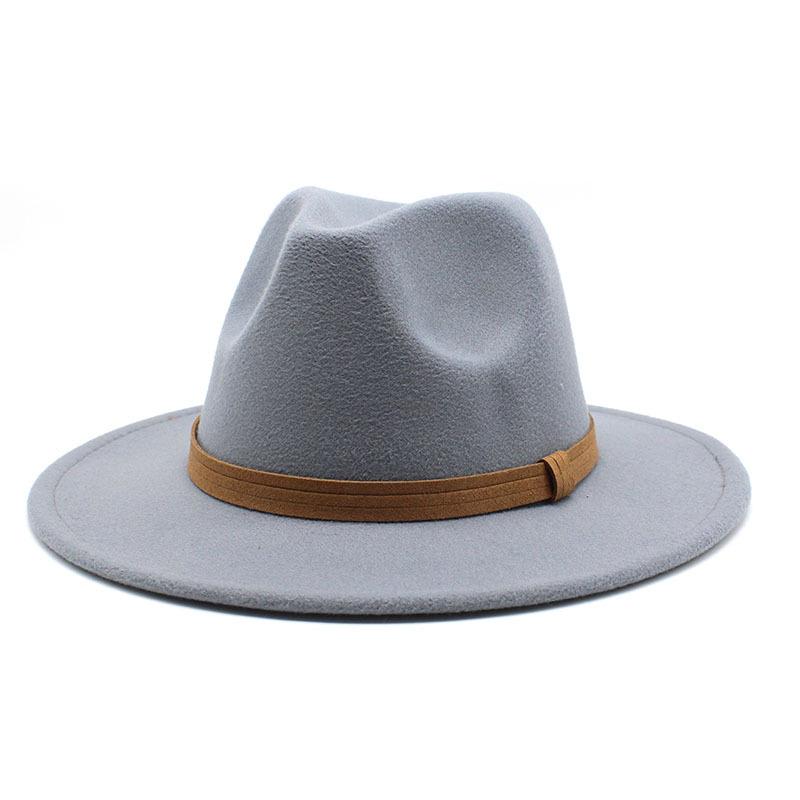Men S And Women S Top Hat Flat Edge Straight Edge Suede With Accessories Woolen Jazz Hat M(56-58cm) світло-сірого кольору
Men S And Women S Top Hat Flat Edge Straight Edge Suede With Accessories Woolen Jazz Hat M(56-58cm) світло-сірого кольору