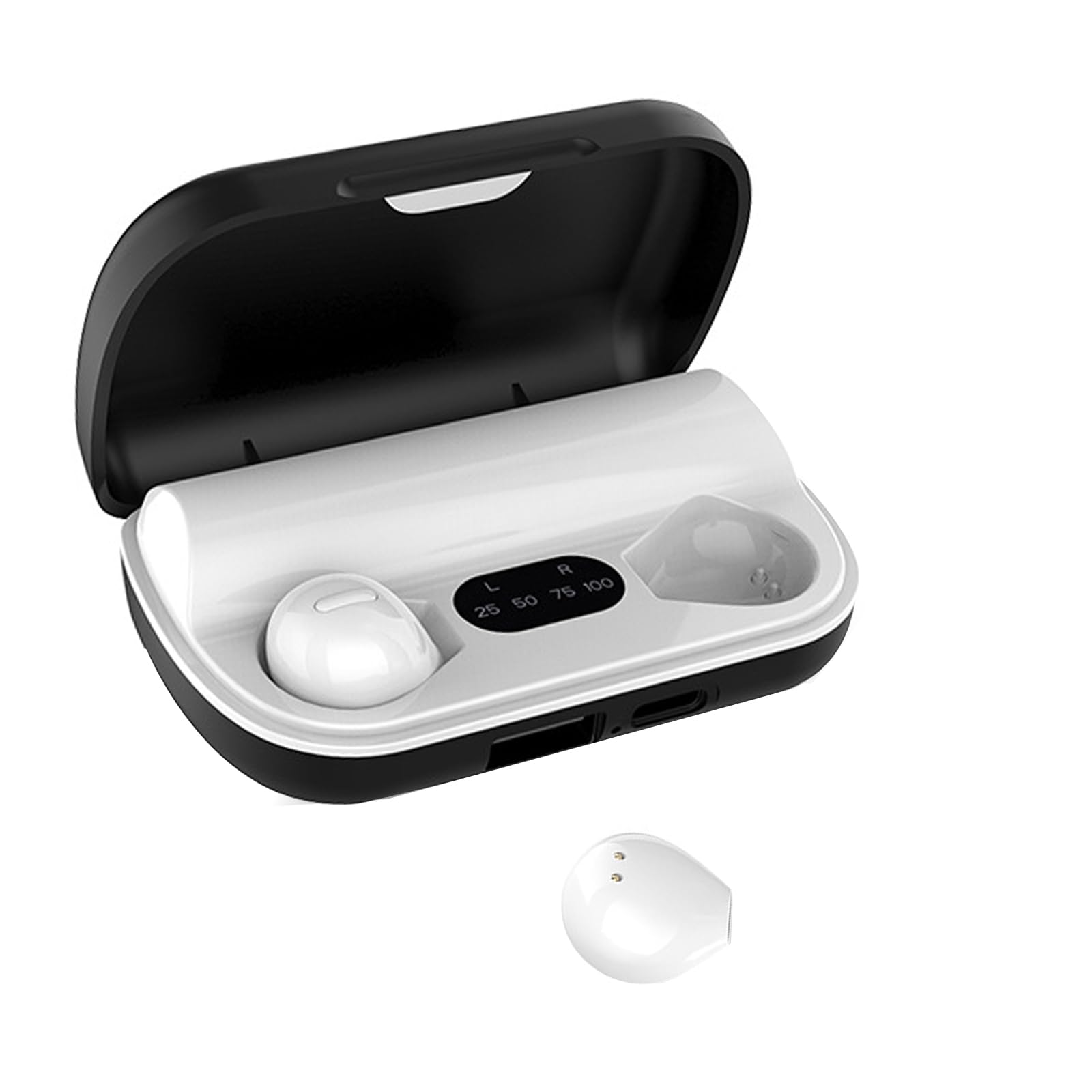 YTCYKJ Спящий, спящий, без боли, мини, полностью беспроводной, Bluetooth, беспроводной, сверхмощный, IPX5 для левой и правой USB-портативной сенсорной кнопки
YTCYKJ Спящий, спящий, без боли, мини, полностью беспроводной, Bluetooth, беспроводной, сверхмощный, IPX5 для левой и правой USB-портативной сенсорной кнопки