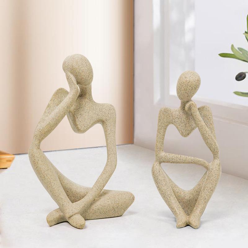 Nordic Modern Minimalist Abstract Characters Art Sandstone Sculpture Creative Home Living Room Hotel Decoration Small Ornaments
Nordic Modern Minimalist Abstract Characters Art Sandstone Sculpture Creative Home Living Room Hotel Decoration Small Ornaments