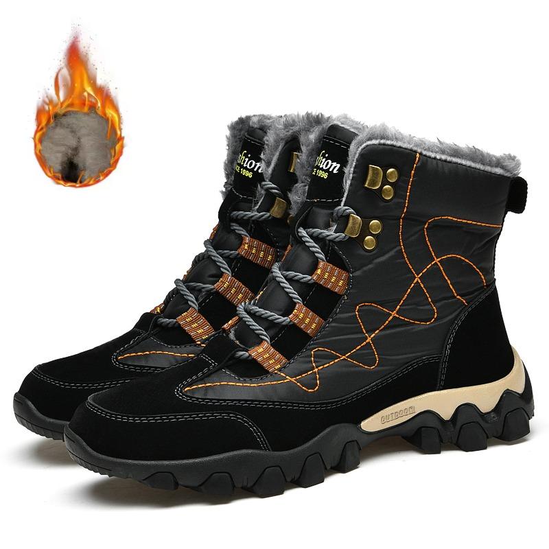 Зимние ботинки с хлопковой подкладкой для тепла, мужские зимние ботинки, обувь для ходьбы на открытом воздухе, мужские повседневные ботильоны, рабочие ботинки 45 чёрный
Зимние ботинки с хлопковой подкладкой для тепла, мужские зимние ботинки, обувь для ходьбы на открытом воздухе, мужские повседневные ботильоны, рабочие ботинки 45 чёрный