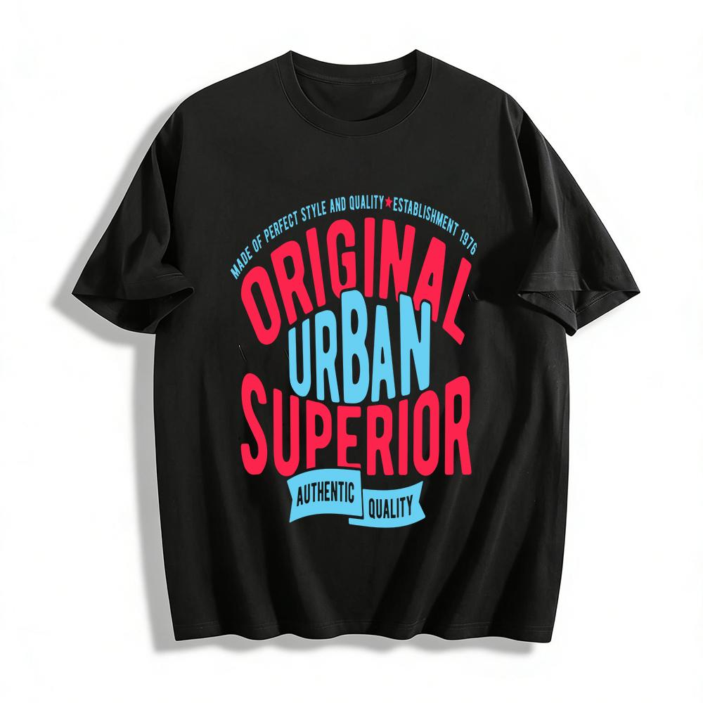 Original Urban Superior 1976 Authentic Quality Retro Casual Tee Pure cotton T-shirt XXS
Original Urban Superior 1976 Authentic Quality Retro Casual Tee Pure cotton T-shirt XXS