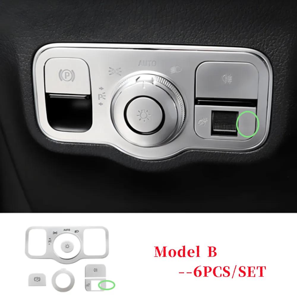 For Mercedes Benz GLB GLA CLA A Class W177 C118 X118 H247 X216 X247 Car Headlight Switch Control Button Panel Trim Cover Sticker
For Mercedes Benz GLB GLA CLA A Class W177 C118 X118 H247 X216 X247 Car Headlight Switch Control Button Panel Trim Cover Sticker