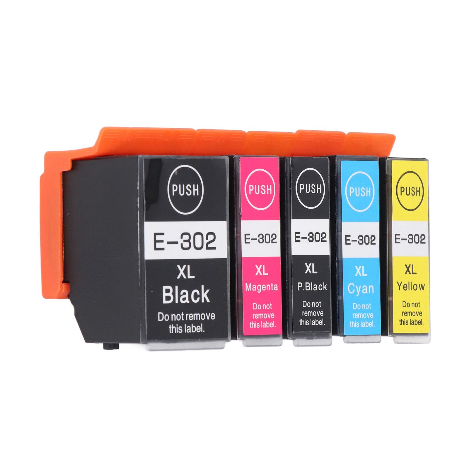 5 Pcs Ink Cartridge 302 XL T302 T302XL Ink Cartridge Combo Replacement for Expression Premium
5 Pcs Ink Cartridge 302 XL T302 T302XL Ink Cartridge Combo Replacement for Expression Premium