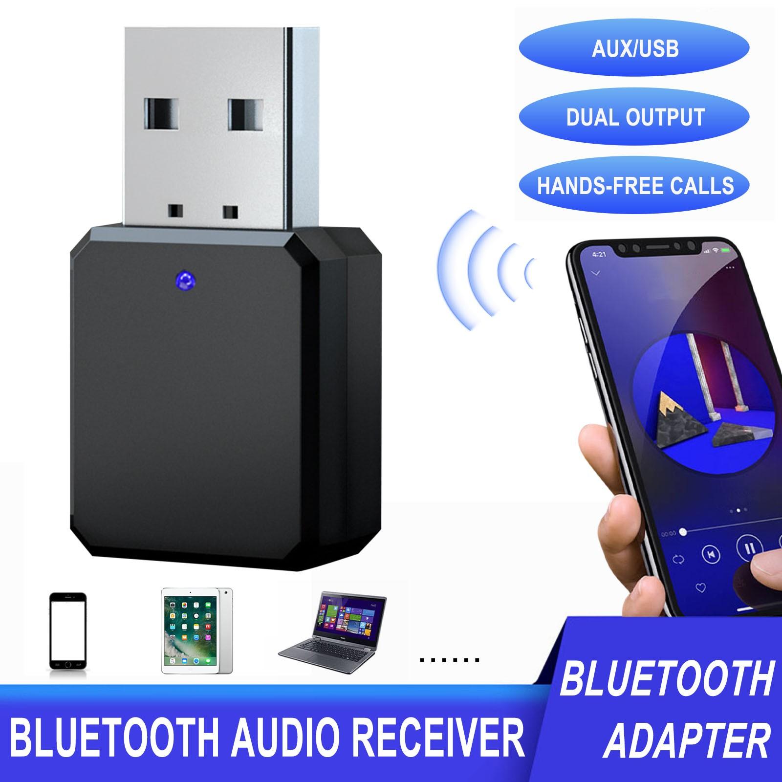 Міні-USB Бездротовий Bluetooth-сумісний 5.1-адаптер аудіоприймача Музичні динаміки Дзвінки в режимі вільні руки
Міні-USB Бездротовий Bluetooth-сумісний 5.1-адаптер аудіоприймача Музичні динаміки Дзвінки в режимі вільні руки