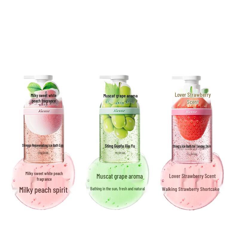 Kustie Muscat Grape Scent Shower Gel
Kustie Muscat Grape Scent Shower Gel