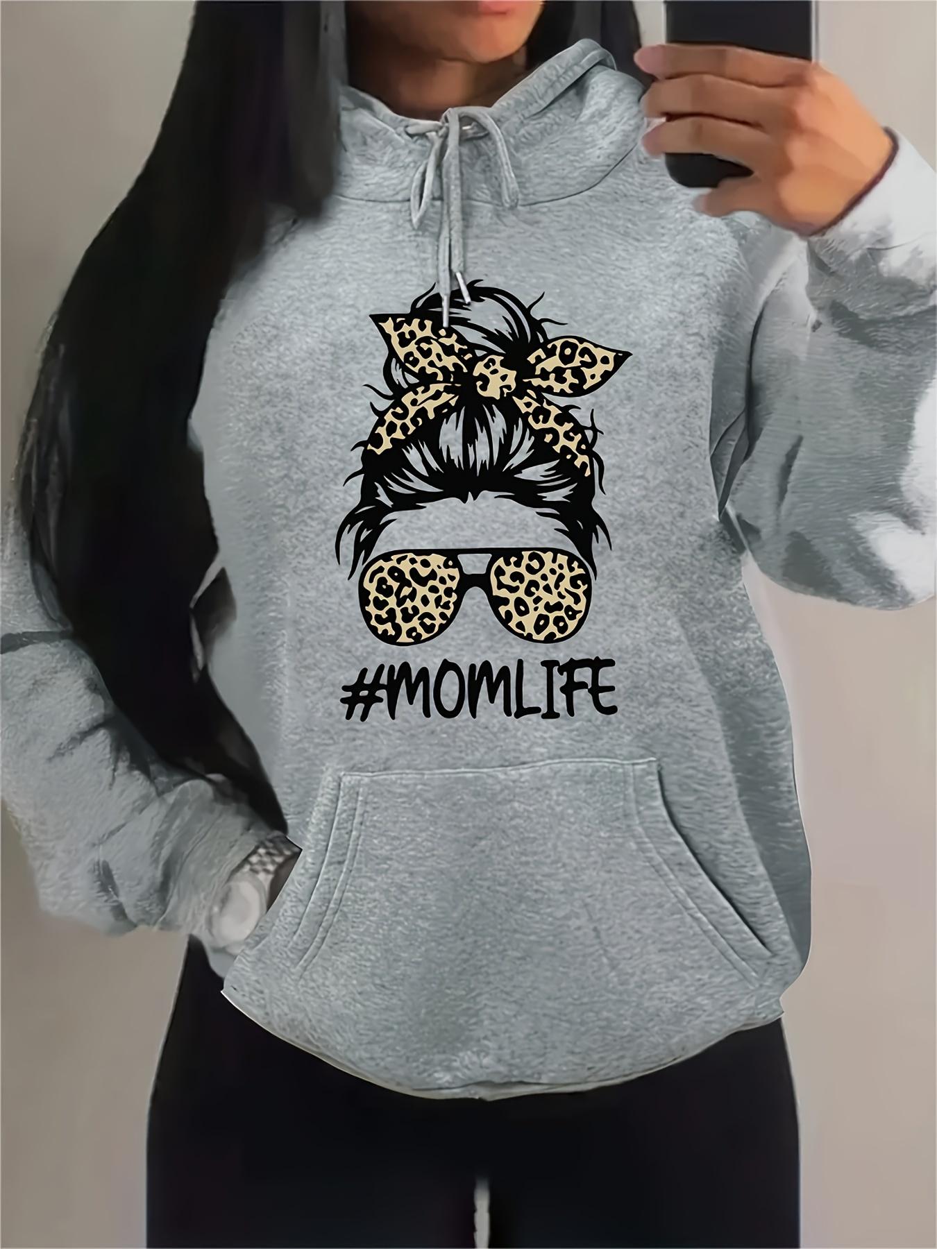 Stylish Women s Hoodie with Leopard Fashion Glasses Print Casual Loose Fit Sweatshirt with Drawstring MomLife Graphic Loose Fit 3XL
Stylish Women s Hoodie with Leopard Fashion Glasses Print Casual Loose Fit Sweatshirt with Drawstring MomLife Graphic Loose Fit 3XL