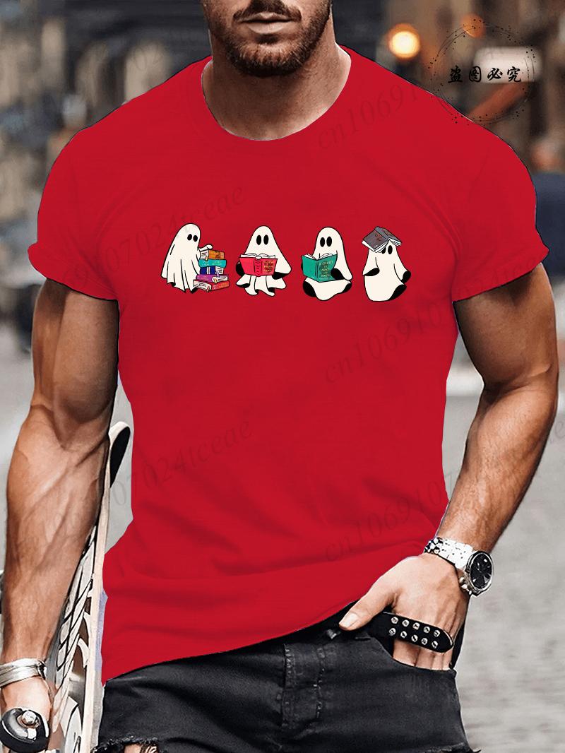 Summer Fashion Brand Print T-shirts Casual Spooky Boo T-Shirts Trendy Y2K Men s Clothing Halloween Bookish Book Reader Tee Tops 4XL
Summer Fashion Brand Print T-shirts Casual Spooky Boo T-Shirts Trendy Y2K Men s Clothing Halloween Bookish Book Reader Tee Tops 4XL